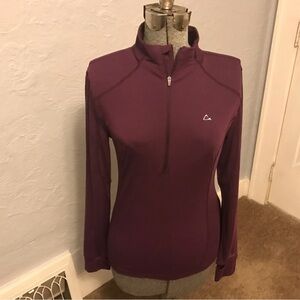 Paradox  Purple Quarter-Zip Pullover